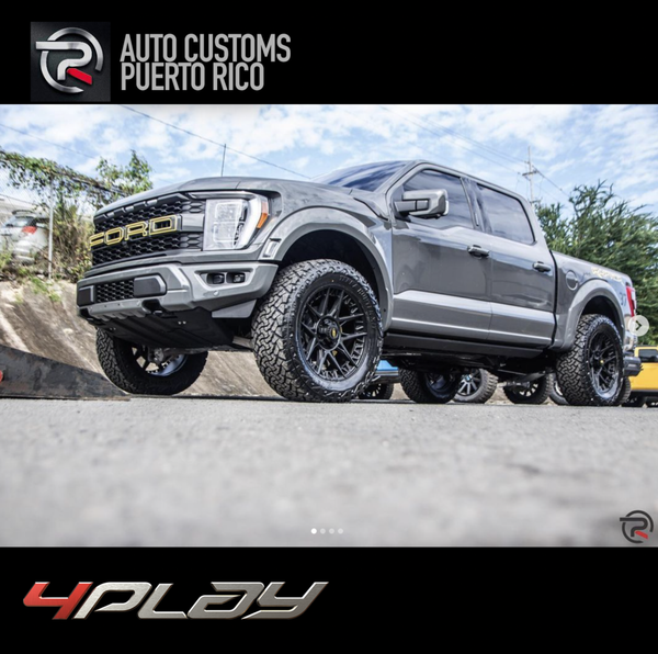 Ford Raptor 22×9 Wheels 4PS50 Sport Series and 37×13.5×22 Tires