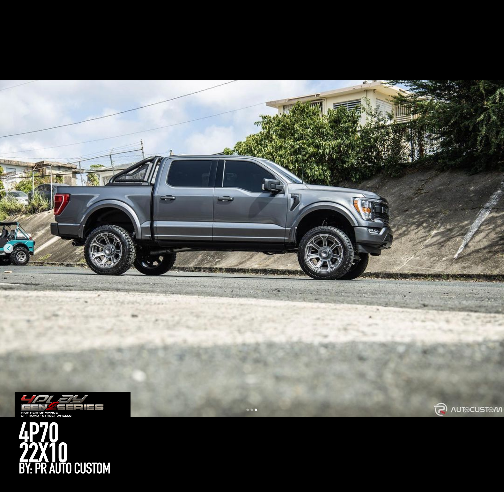 Ford F150 with 22×10 Wheels 4P70 Gen 2