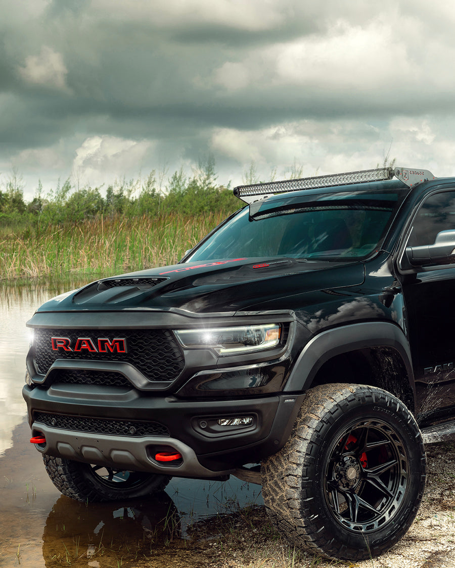 Dodge Ram TRX with 22×12 Wheels 4P55 Gen 3 and 35x13.5x22 Tires