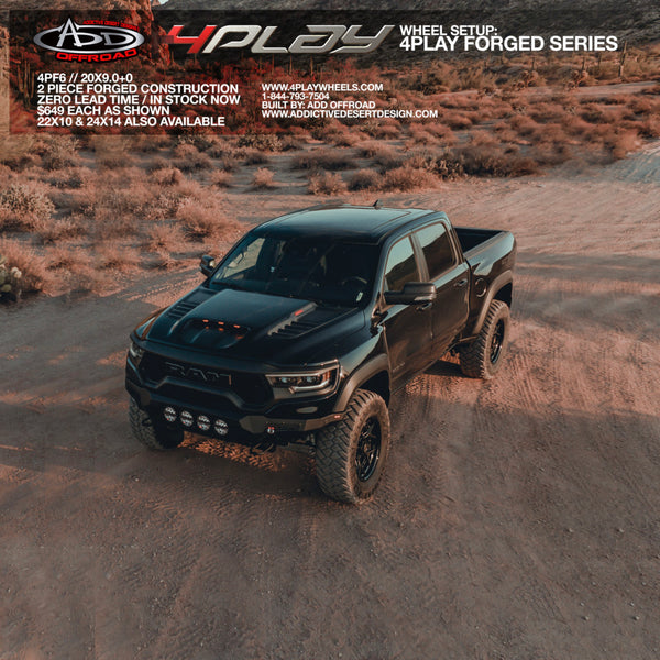 Dodge Ram with 20×9 Wheels 4PF6 Forged
