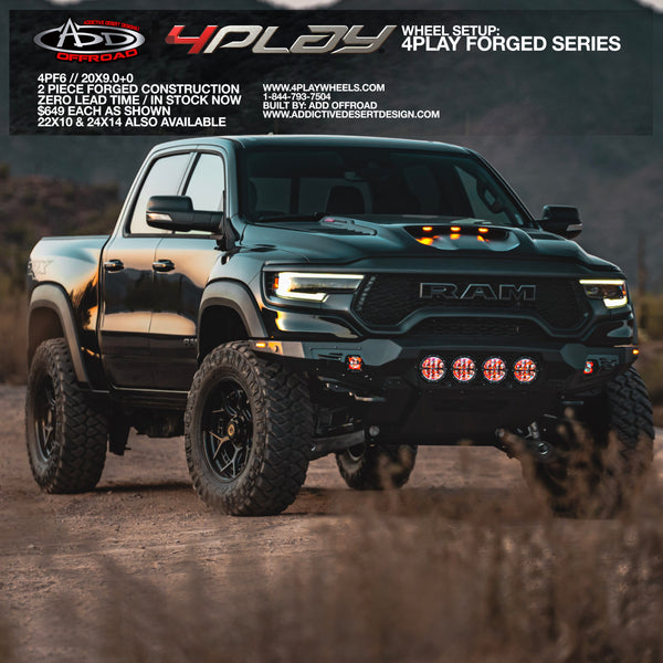 Dodge Ram with 20x9 Wheels 4PF6 Forged