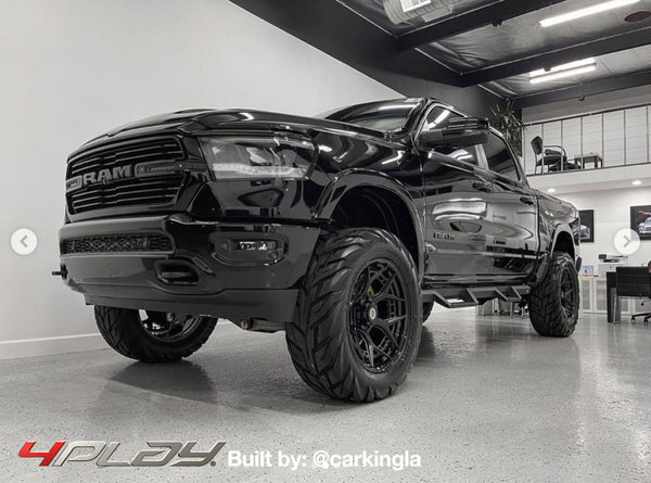 Dodge Ram with 22x10 Wheels 4PF6 Forged