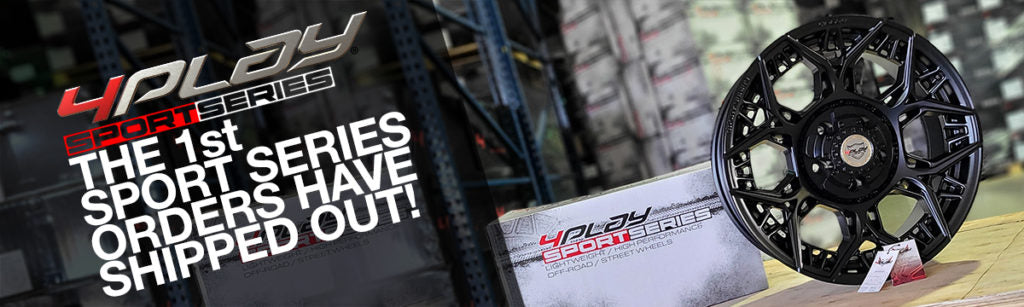 4PLAY Sport Series Have Shipped Out