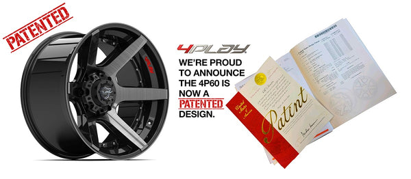 THE 4P60 GEN2 SERIES IS NOW PATENTED!