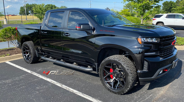 Chevrolet Silverado with 22×10 Wheels 4P06 Gen 3 and 33x12.5x22 Tires
