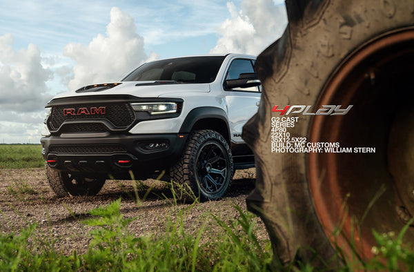Dodge Ram TRX with 22x10 Wheels 4P80 Gen 2