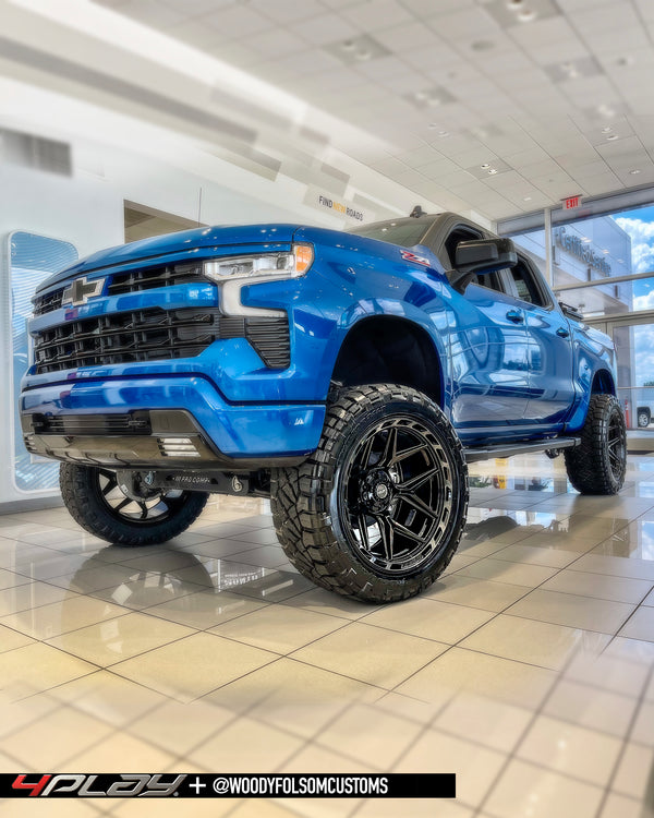 Chevrolet Silverado with 24×12 Wheels 4P55 Gen 3 and 37×12.5×24 Tires