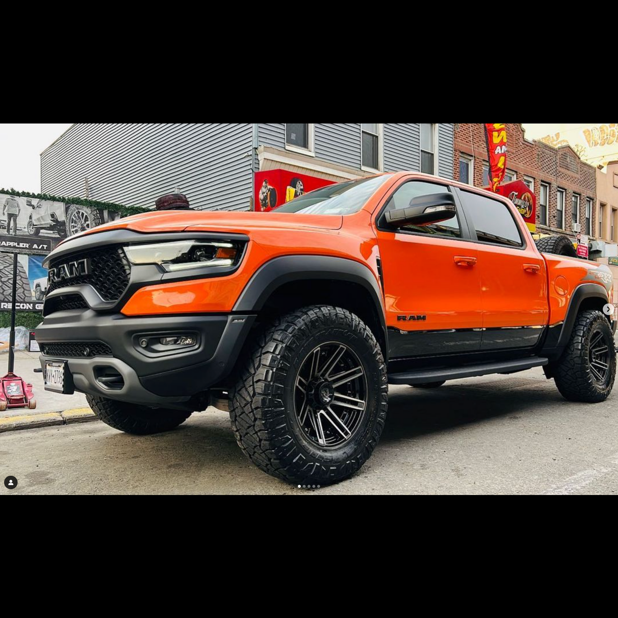 Dodge Ram TRX with 20×10 Wheels 4P08 Gen 2 and 37x13.5x20