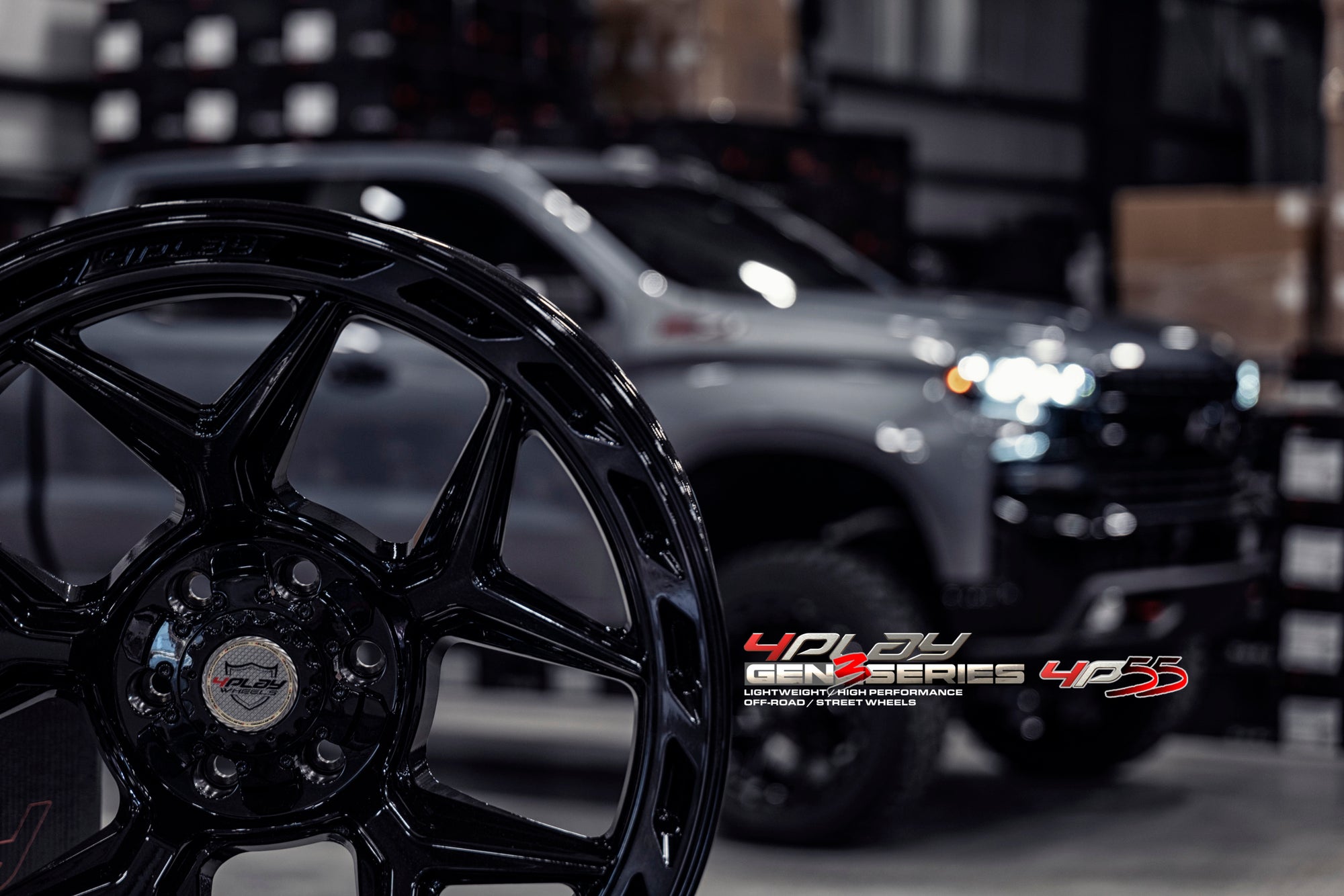Chevrolet Silverado with 22×10 Wheels 4P55 Gen 3