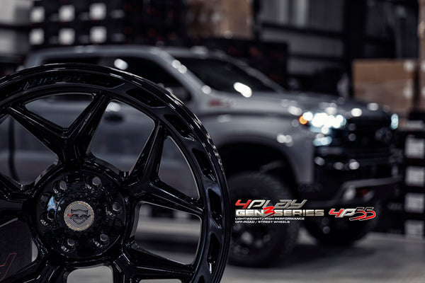 Chevrolet Silverado with 22×10 Wheels 4P55 Gen 3