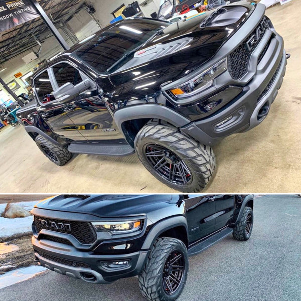 Dodge Ram with 22×10 Wheels 4PF8 Forged