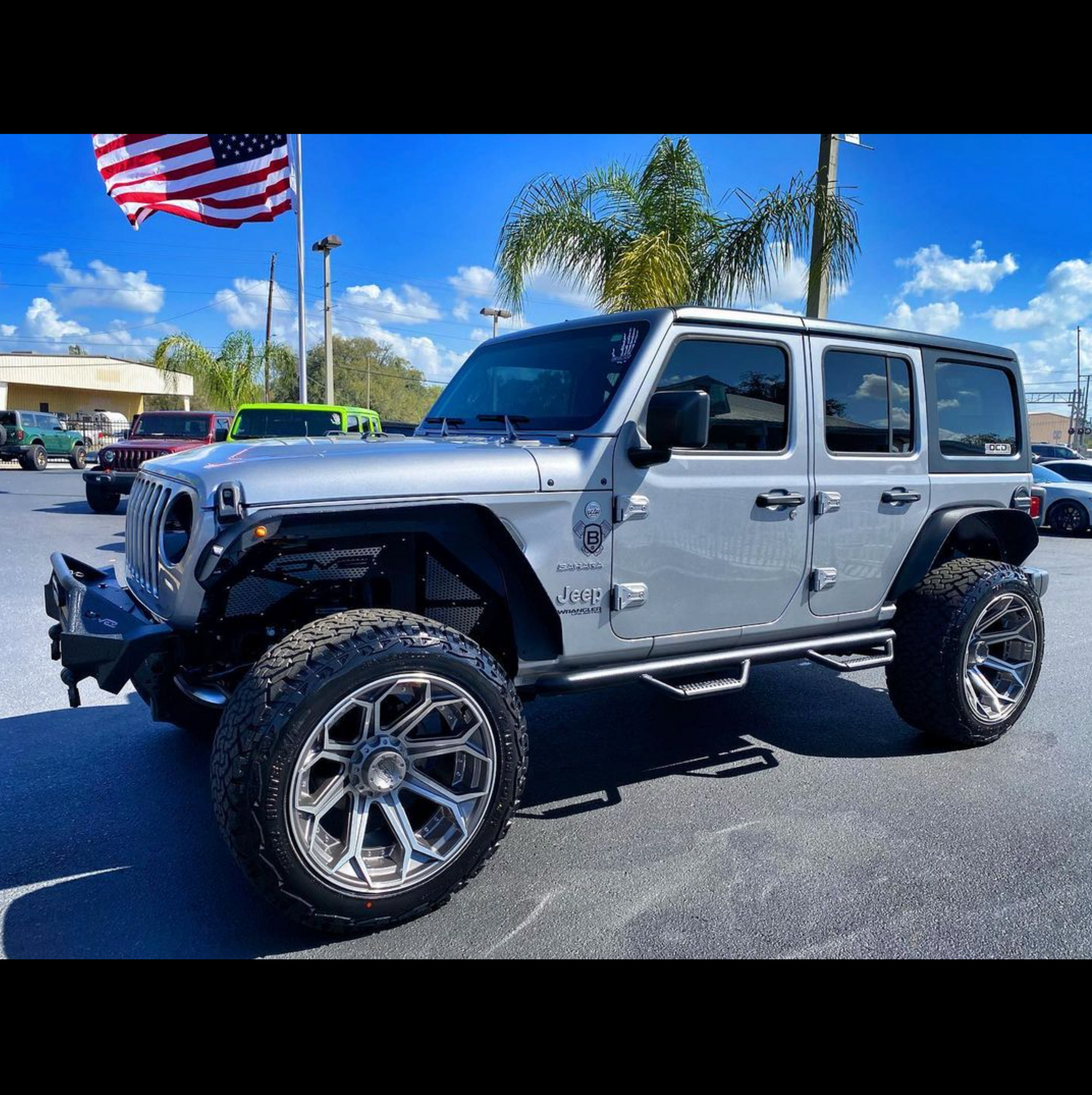 Jeep Wrangler with 22×10 Wheels 4P80 Gen 2