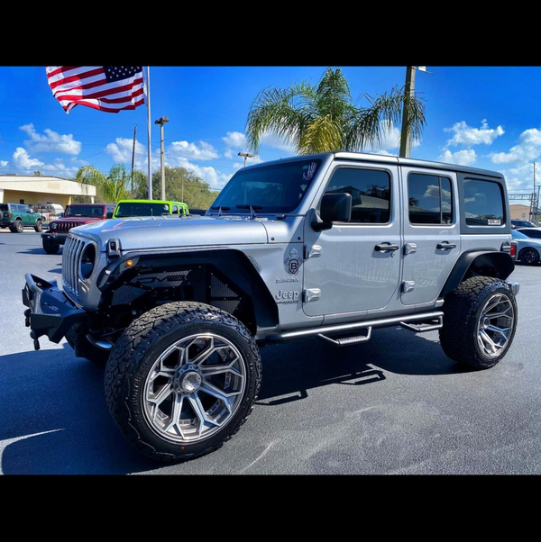 Jeep Wrangler with 22×10 Wheels 4P80 Gen 2