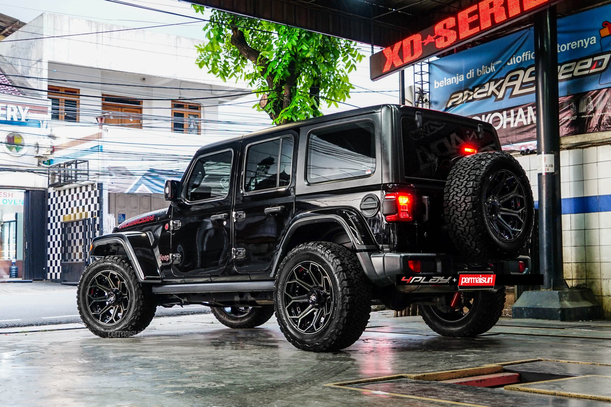 Jeep Wrangler with 20×10 Wheels 4P80 Gen 2