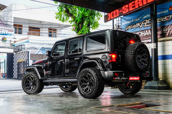 Jeep Wrangler with 20×10 Wheels 4P80 Gen 2