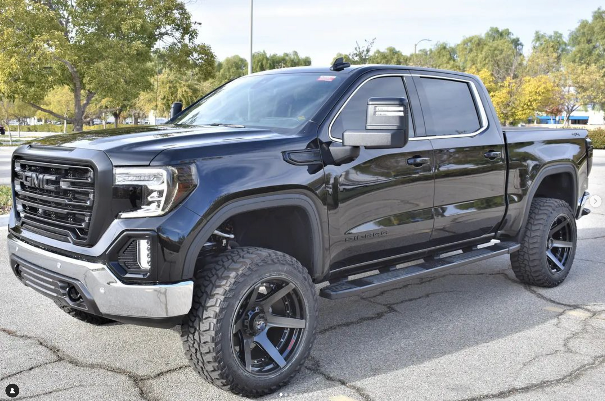 GMC Sierra with 22×12 Wheels 4P60 Gen 2