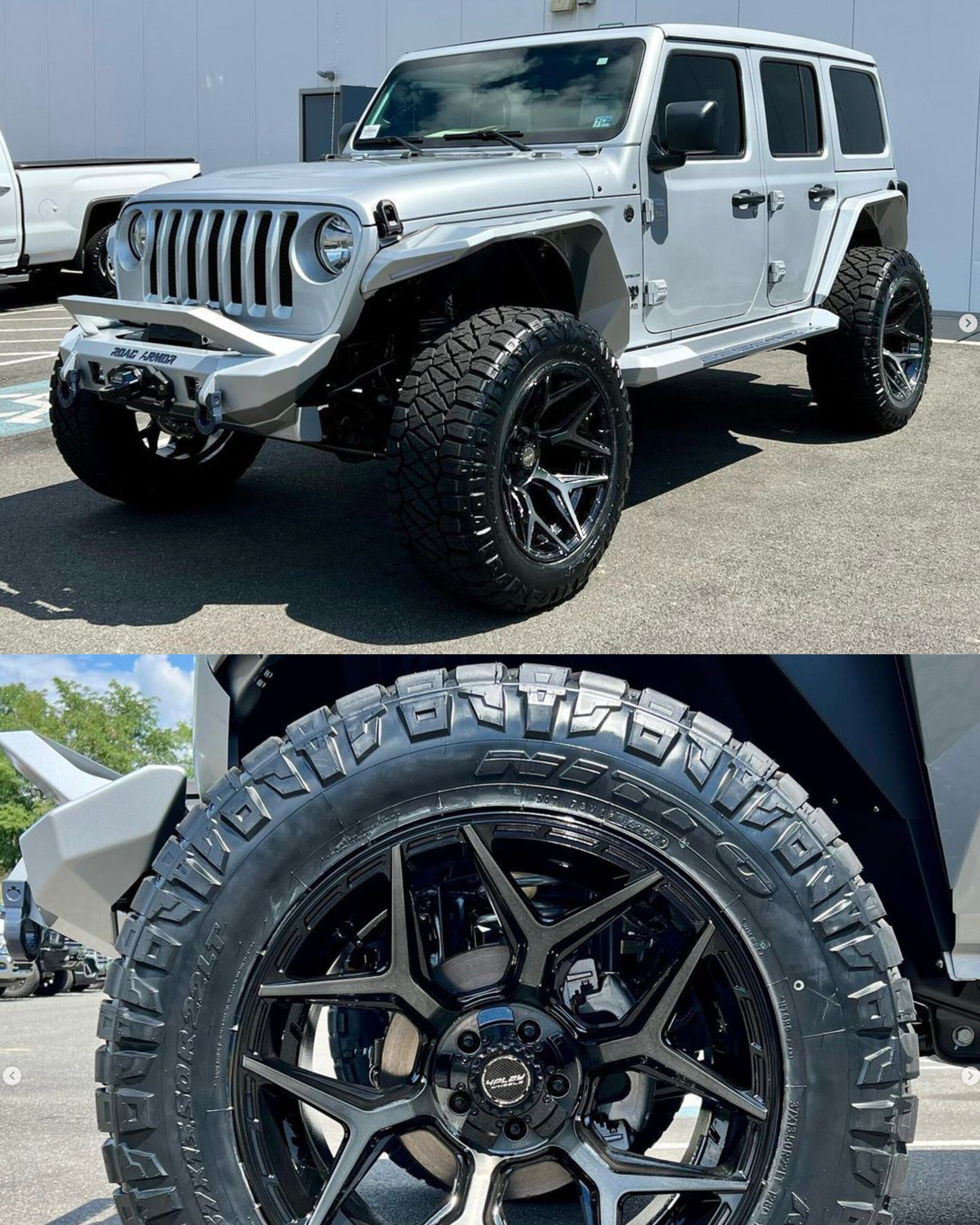 Jeep Wrangler with 22×10 Wheels 4P06 Gen 3