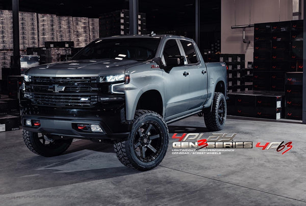Chevrolet Silverado with 22×10 Wheels 4P63 Gen 3