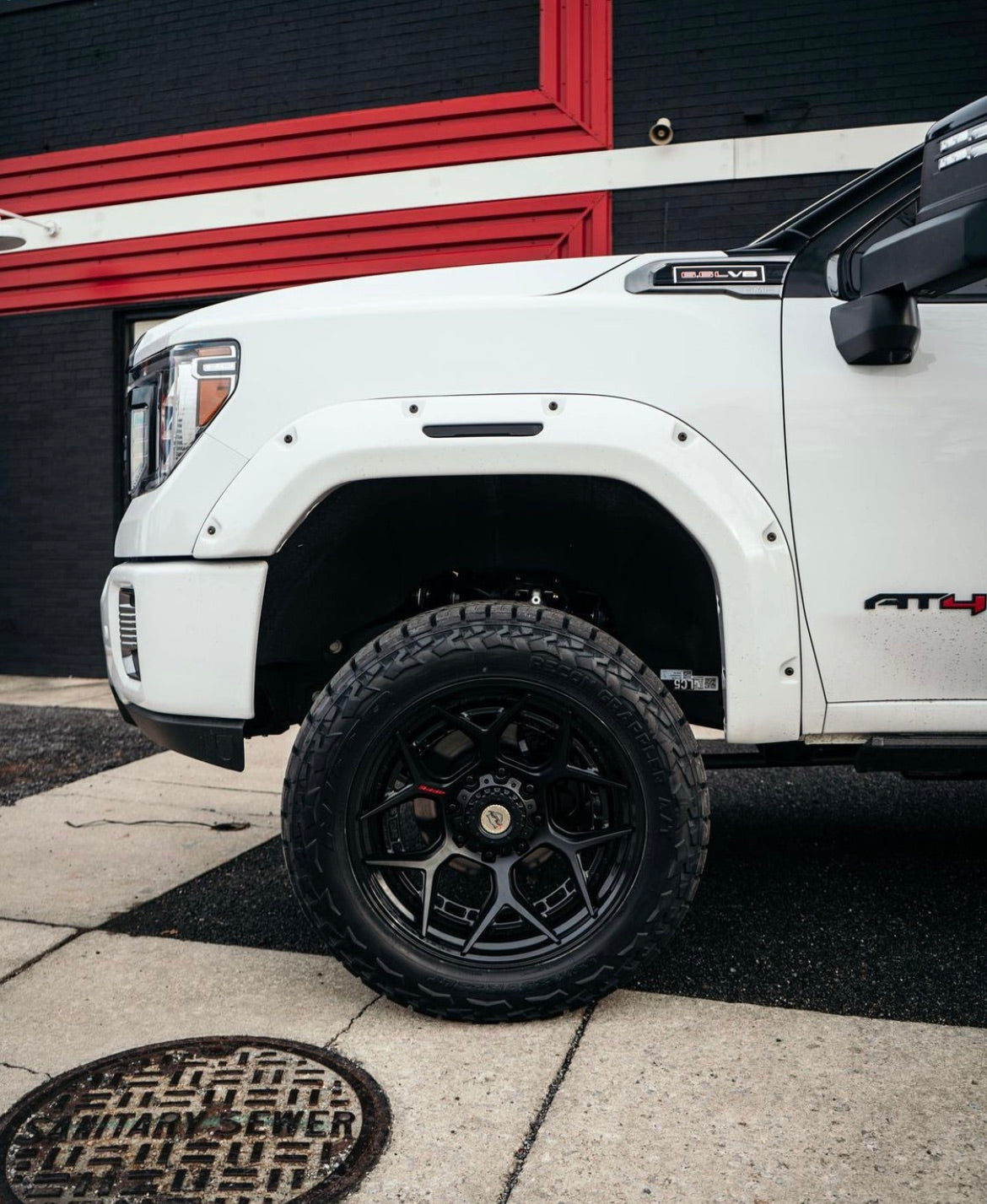 GMC Sierra AT4 with 22×10 Wheels 4PF6 Forged