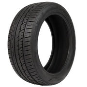 Set(4) 22x10 4P83 Gloss Black Brushed with Tinted Clear - 6x135 &amp; 6x139.7 -18ET with 285/45r22 Ironman iMove GEN 2 SUV Tires &amp; TPMS