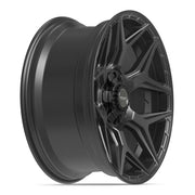 Set(4) 20x9 4P06 Satin Black - 6x135 &amp; 6x139.7 +0ET