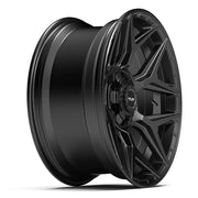 Set(4) 20x9 4P06 Satin Black - 6x135 &amp; 6x139.7 +0ET
