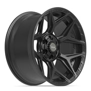 Set(4) 20x10 4P06 Satin Black - 6x135 &amp; 6x139.7 -18ET