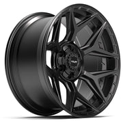 20x10 4P06 Satin Black - 6x135 + 6x139.7 -18ET
