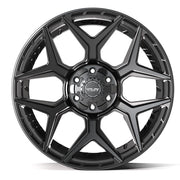 Set(4) 22x9 4P06 Satin Black - 6x135 &amp; 6x139.7 +12ET with 285/45r22 Sailun TerraMax RT Tires &amp; TPMS