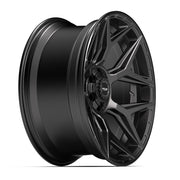 22x10 4P06 Satin Black - 6x135 + 6x139.7 -18ET