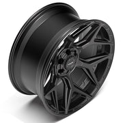 22x10 4P06 Satin Black - 6x135 + 6x139.7 -18ET