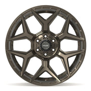 Set(4) 22x10 4P06 Satin Bronze - 6x135 &amp; 6x139.7 -18ET with 285/45r22 Goodyear Eagle Sport Tires &amp; TPMS