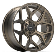 Set(4) 22x10 4P06 Satin Bronze - 6x135 &amp; 6x139.7 -18ET with 285/45r22 Sailun TerraMax RT Tires
