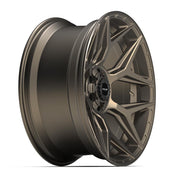 Set(4) 22x10 4P06 Satin Bronze - 6x135 &amp; 6x139.7 -18ET