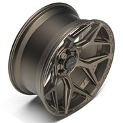 Set(4) 22x10 4P06 Satin Bronze - 6x135 &amp; 6x139.7 -18ET