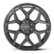 Set(4) 24x10 4P06 Satin Black - 6x135 &amp; 6x139.7 +18ET with 295/35r24 Sailun Atrezzo SVR LX+ Tires &amp; TPMS