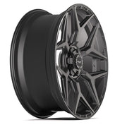 Set(4) 24x10 4P06 Satin Black - 6x135 &amp; 6x139.7 +18ET