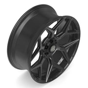 24x10 4P06 Satin Black - 6x135 + 6x139.7 +18ET