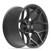 24x12 4P06 Satin Black - 6x135 + 6x139.7 -44ET