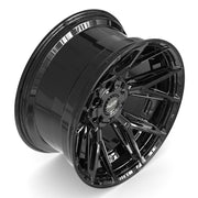 20x10 4P40 Gloss Black - 6x135 + 6x139.7 -18ET