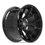 22x12 4P40 Gloss Black - 6x135 + 6x139.7 -44ET