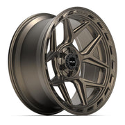 Set(4) 22x10 4P55 Satin Bronze - 6x135 &amp; 6x139.7 -18ET with 33x12.50r22 Sailun TerraMax RT Tires