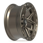 Set(4) 22x10 4P55 Satin Bronze - 6x135 &amp; 6x139.7 -18ET