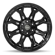 20x10 4P83 Gloss Black - 6x135 + 6x139.7 -18ET