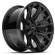 20x10 4P83 Gloss Black - 6x135 + 6x139.7 -18ET