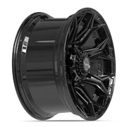 Set(4) 20x10 4P83 Gloss Black - 8x180 -18ET