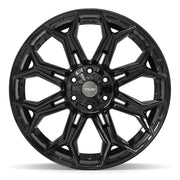 22x10 4P83 Gloss Black - 6x135 + 6x139.7 -18ET