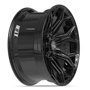 Set(4) 22x10 4P83 Gloss Black - 6x135 &amp; 6x139.7 -18ET