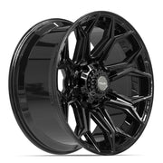 22x10 4P83 Gloss Black - 8x180 -18ET
