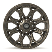 Set(4) 22x10 4P83 Satin Bronze - 8x180 -18ET